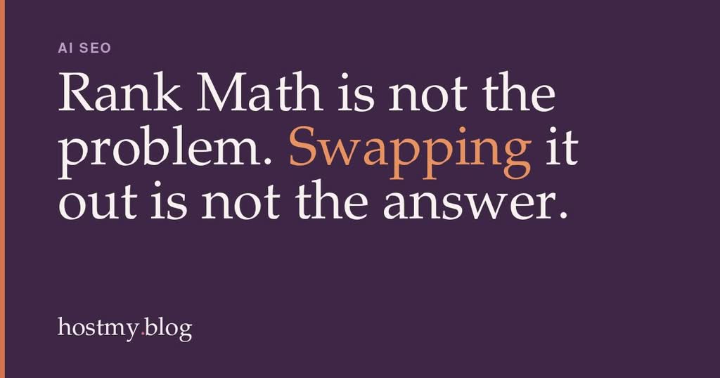 Do You Need an AI SEO Plugin If You Already Run Rank Math?