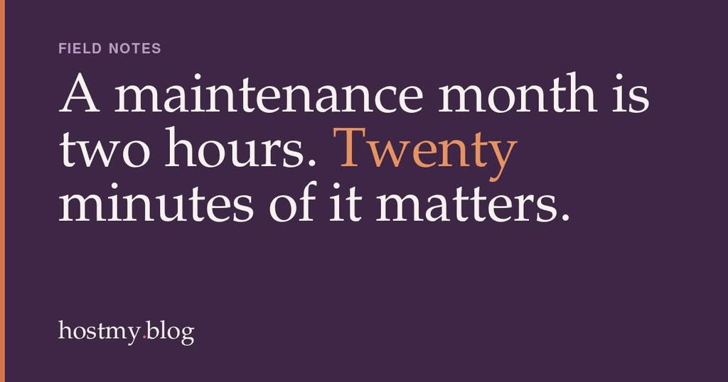 wordpress maintenance service