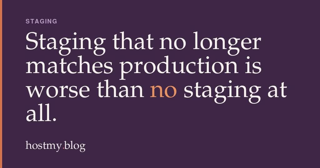 wordpress staging