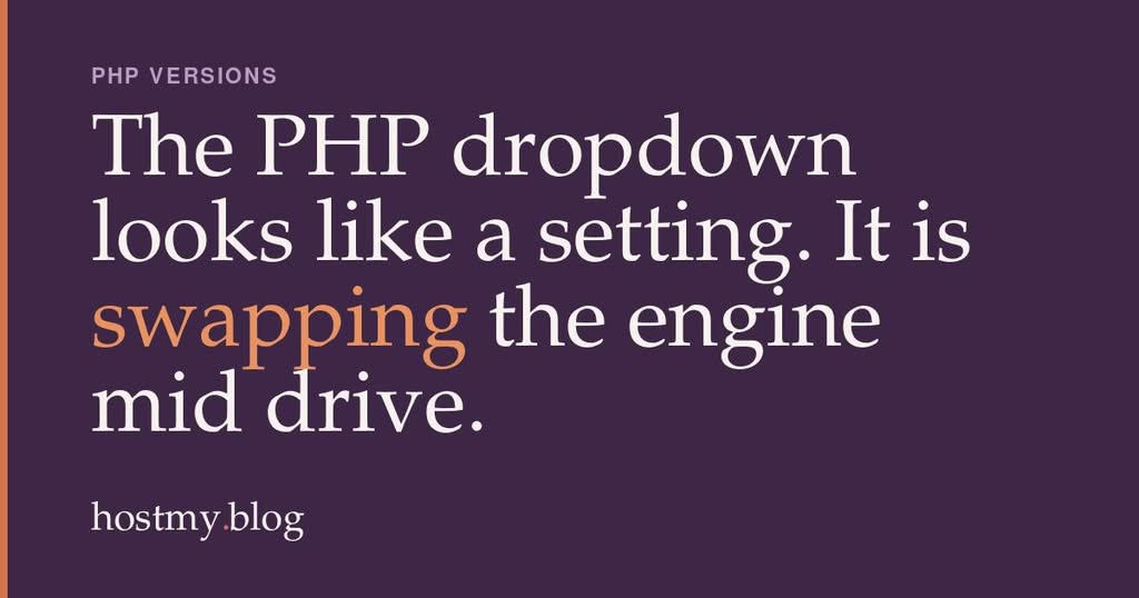 Choosing PHP And MySQL Versions, And The Compatibility Trap In Between