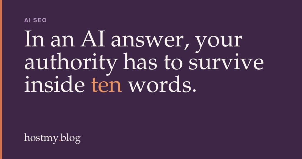 E-E-A-T for AI Answers Is Judged One Sentence at a Time